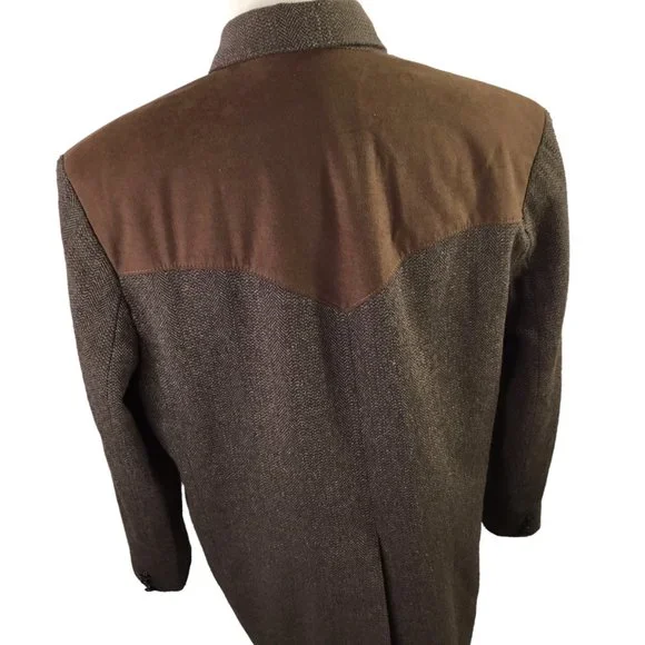 Vintage Pioneer Wear Country Gentlemen Suit Coat Blazer Jacket Western USA Sport - Picture 7 of 13